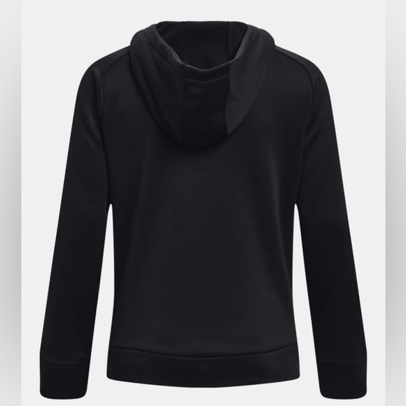 SET top + bottom Under Armour fleece hoodie and pants black NEW with tags - Picture 3 of 10